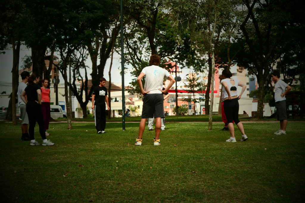 Workshop de Parkour - Praça 29 de Março