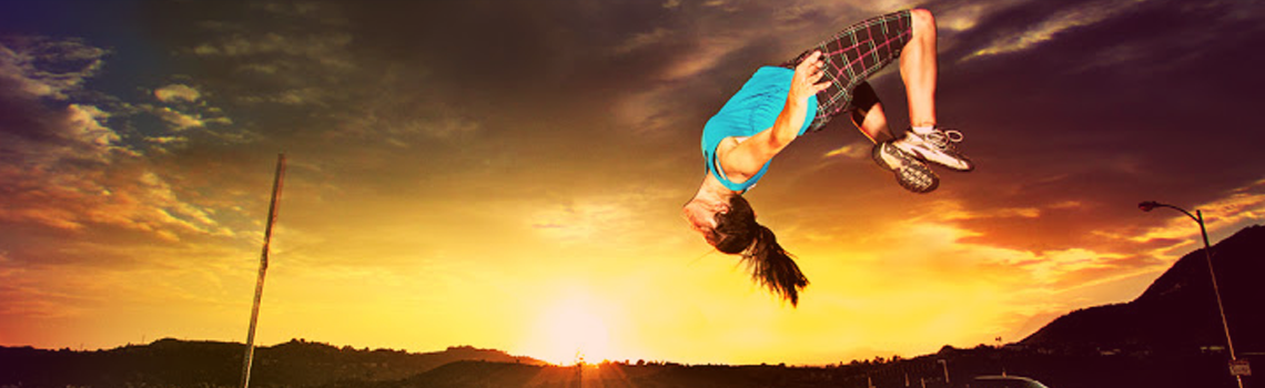 Mulheres no parkour - Estadão